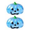 Relaxation Squeeze Ball 1/2/3Pcs Halloween Pumpkin Stress Relief Toy Creepy Head Glitter for Kids Adults Party Favors Fidget Toy