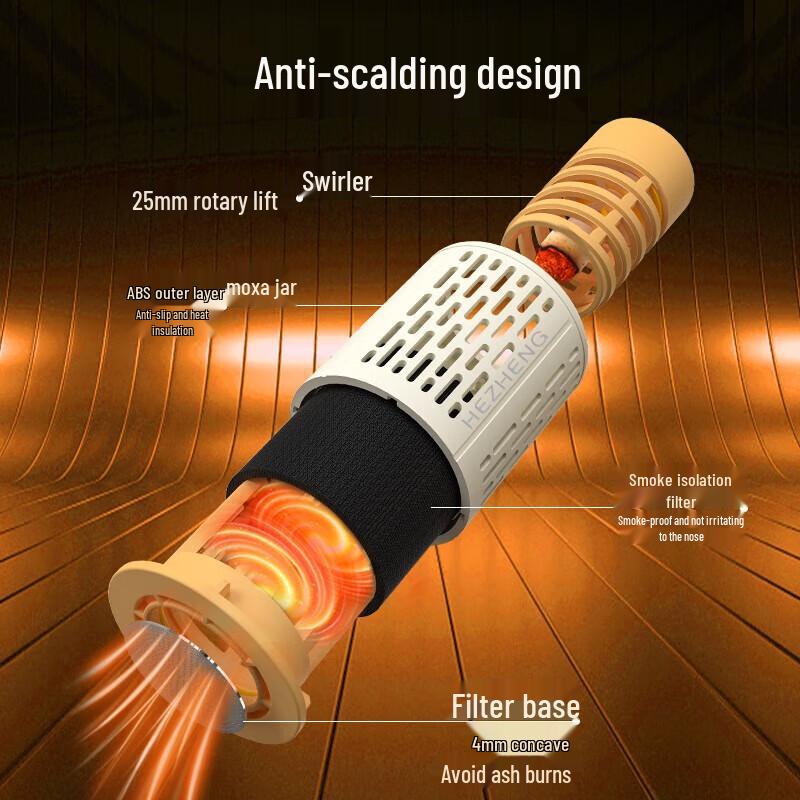 Hozheng Portable USB Smokeless Moxibustion Device