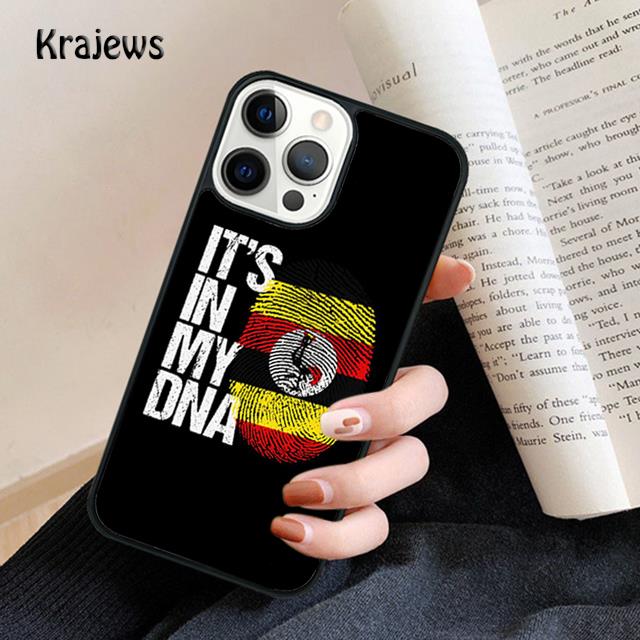 Uganda Flag Soft Phone Case For iPhone 17 Air 16 15 14 Max Plus 11 12 13 Pro Max Phone Cover coque Shell Fundas iPhone 13
