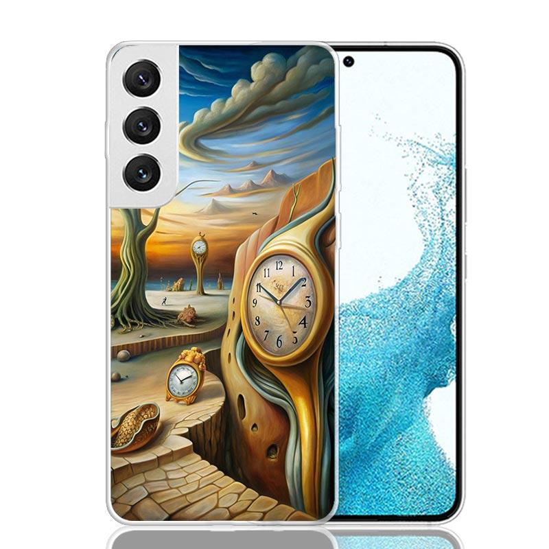 Salvador Dali Kunst Für Samsung Galaxy S25 S24 S23 S21 S22 Ultra Handyhülle S10 Plus S20 FE + Gehäuse Schale Cover