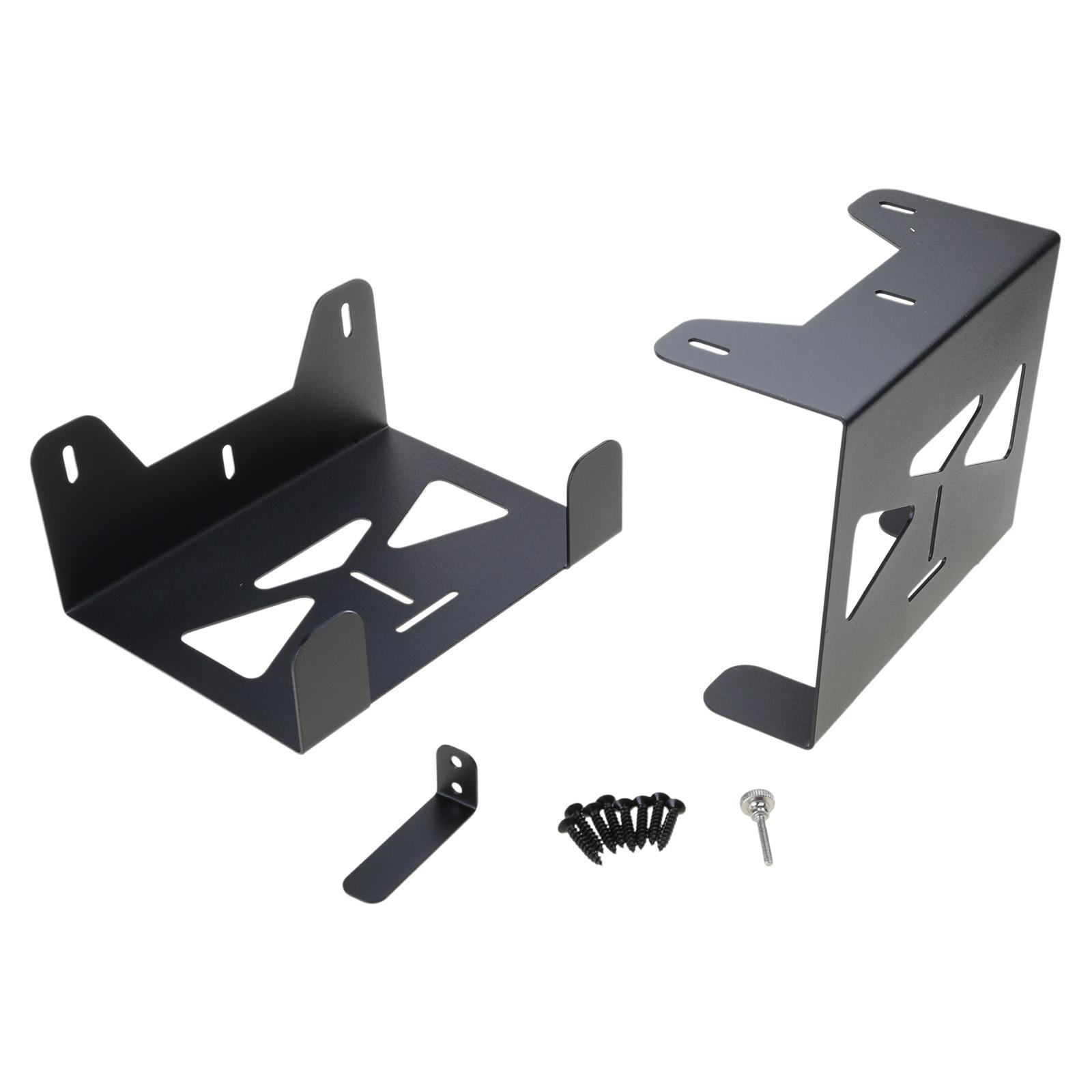 

Металлический кронштейн для крепления под столом, экономящий место, игровой органайзер, металлический кронштейн для хранения, простой в использовании для консоли PS5 и контроллеров