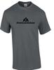 T-shirt Gris Anthracite Logo Rétro Noir American Airlines Compagnie Aérienne Américaine S-5XL