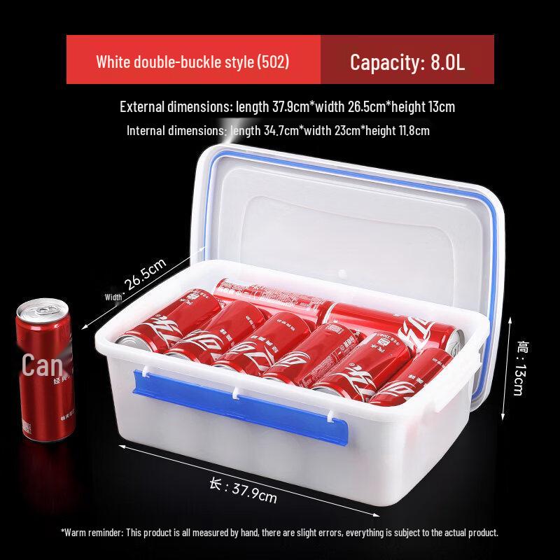 Clear Plastic Food Storage Container