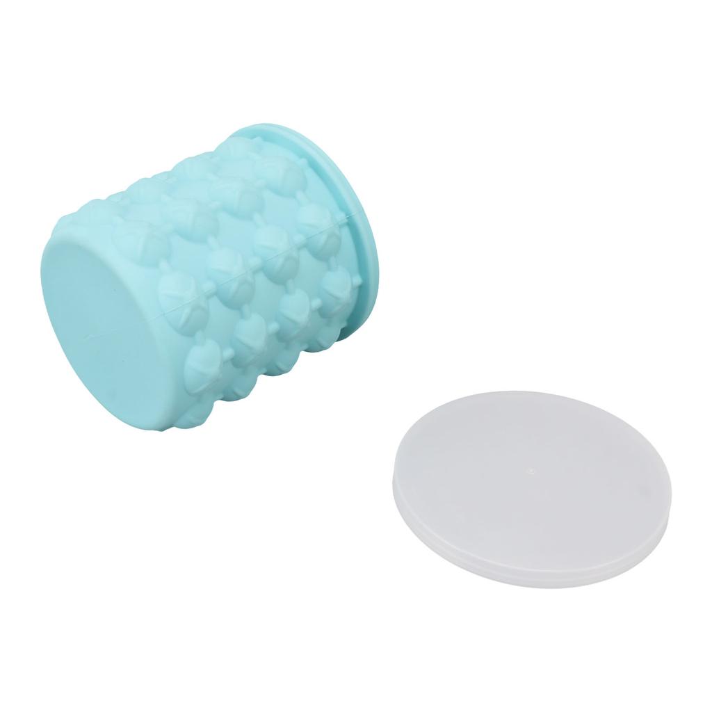 Ice Bucket Silicone Insulated Ice Cube Mold Double Ice Tray for Cocktail Cooling L 13.5x13.5x14cm /