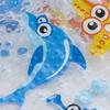 1PC 70x39 Cm Bathroom Carpet Deep Sea Fish Shape Bath Mat Non Slip Shower Mat with Suction Cups for Kids Bathtub Bathroom Rug