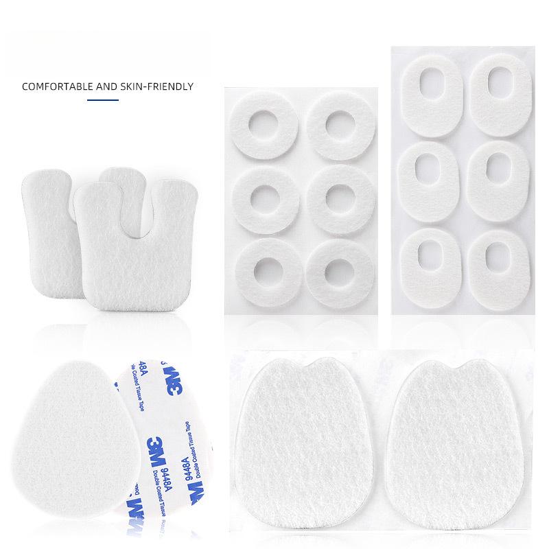 Felt Care Set High Heels Soft Anti-wear Forefoot Half Size Pad Callus Blisters Anti-wear Corns Sticker Heel Sticker
