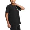 adidas Neo Kreskówkowy Nadruk Literowy Casualowy T-shirt z Okrągłym Dekoltem Unisex Top Czarny HS8852