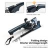 Folding Fishing Rod Ultra Short Fishing Pole Section Collapsible Fishing Pole Travel Fishing Rod Double Rocker Rods
