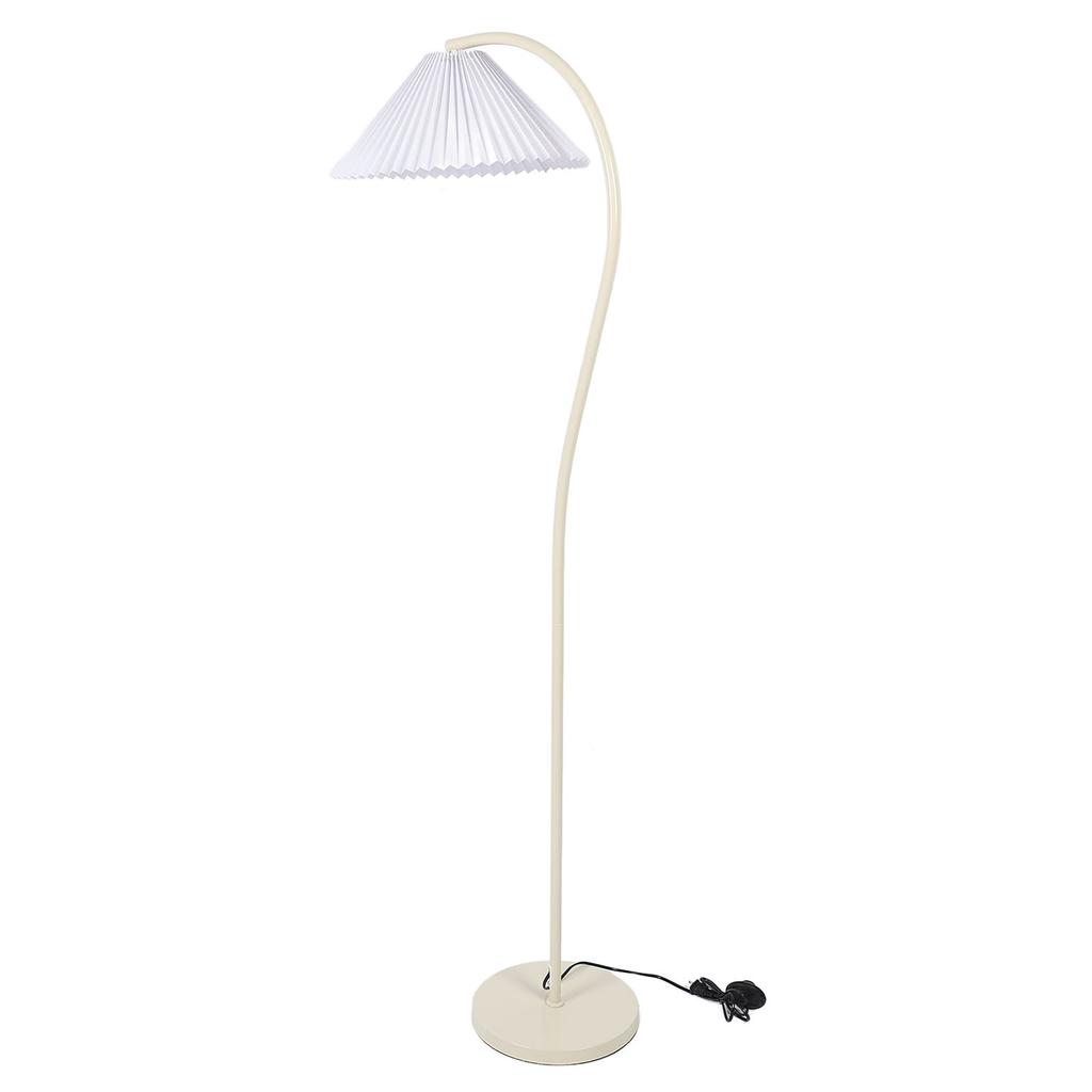 LED Floor Lamp 12W E27 Bulb 3 Light Modes 3000‑6500K Dimmable Remote Control Metal Standing Lamp with Foot   for Reading