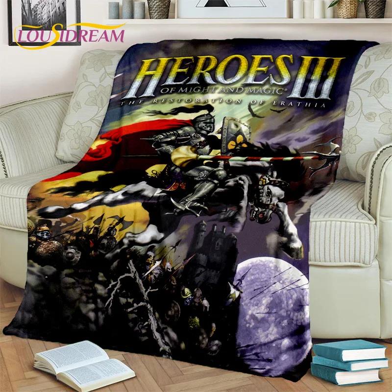 Heroes of Might and Magic Classics herní přikrývka, měkká přikrývka pro domácí ložnici pohovka pohovka piknik cestovní přikrývka do kanceláře