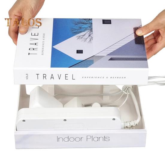 

Органайзер для шнура в форме книги, вместительный, многофункциональный, расширяемый, декоративный, для укрытия кабеля B