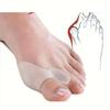 2 Toe Separator Gel Pads - Foot Care Tools for Nighttime And Home Use - Suitable for Both Men And Women
