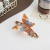 Elegant Temperament Butterfly Hair Clip - High-End Acetate, Women's 2024 Collection, Simple Shark Style.