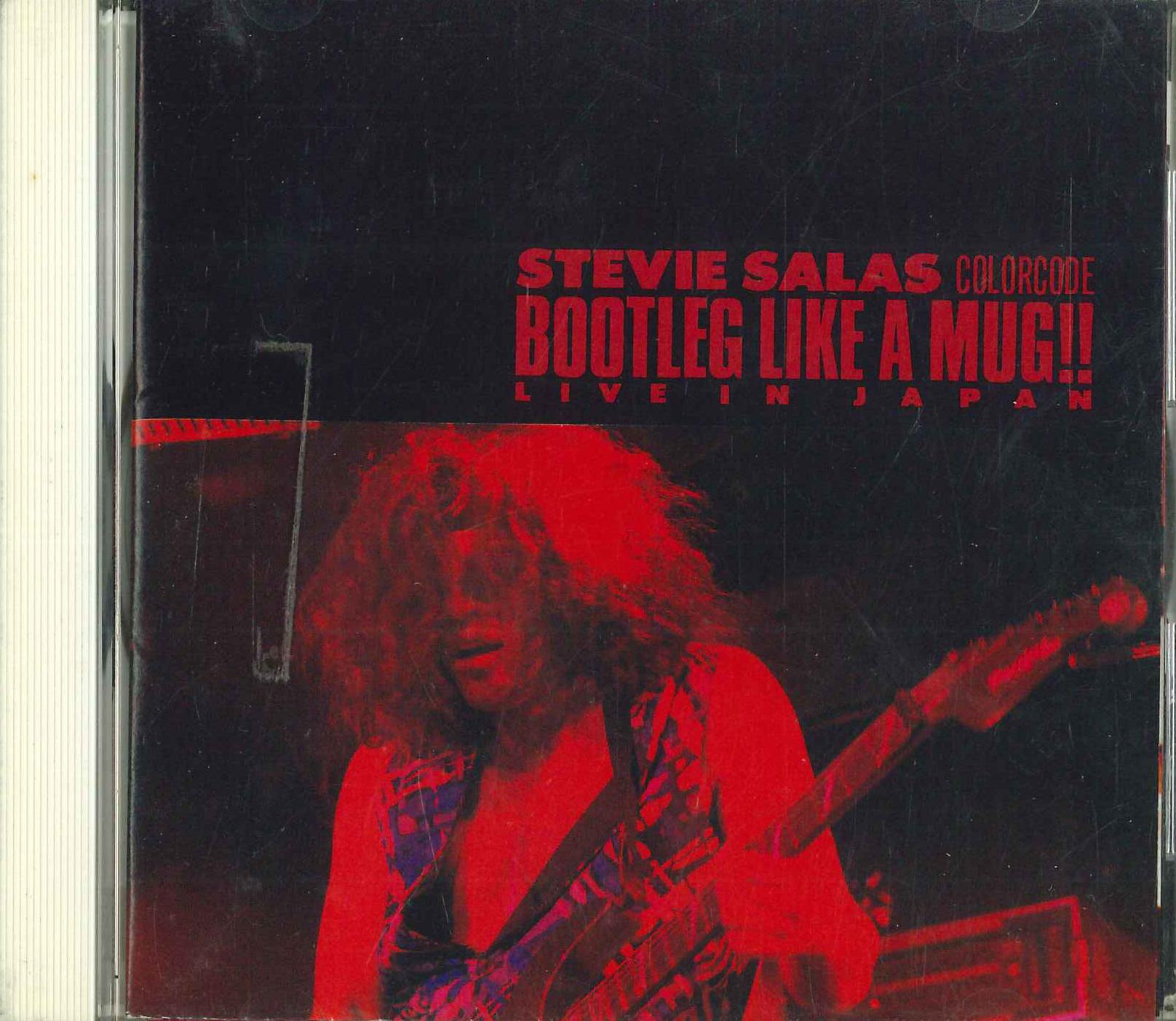 

CD STEVIE SALAS COLORCODE - Bootleg Like A Mug!! Live In Japan PSCW1126PROMO Geronimo 1992 Japan Metal Used