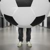 Inflatable Soccer Ball Costume Lightweight Party Wear Long-Lasting