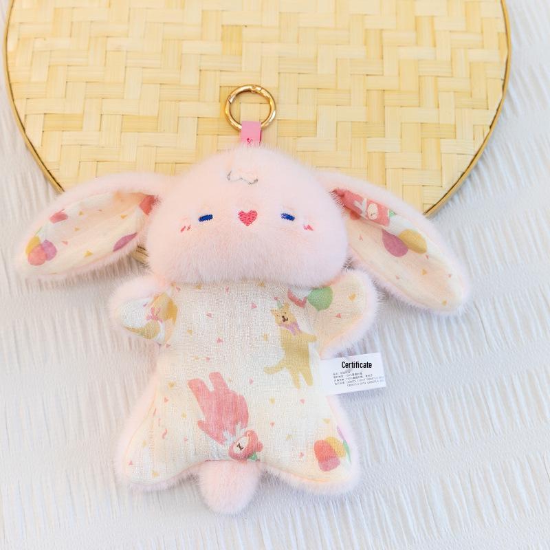 Cute Little Wolf Plush Pendant & Hand Warmer Toy