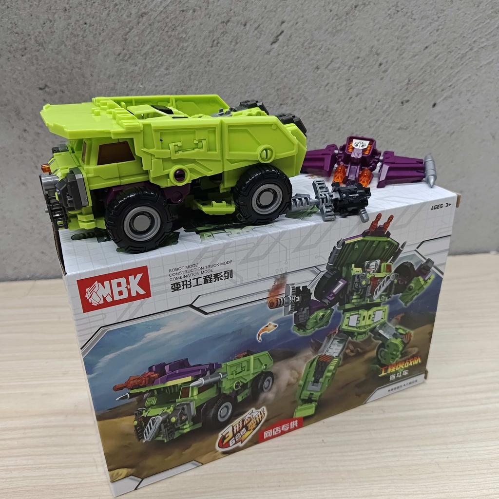 Transformation Robot NBK Devastator Mixmaster Scavenger Overload Hightower Scrapmetal Scrapper Longhaul Skipjack Deformation Toy