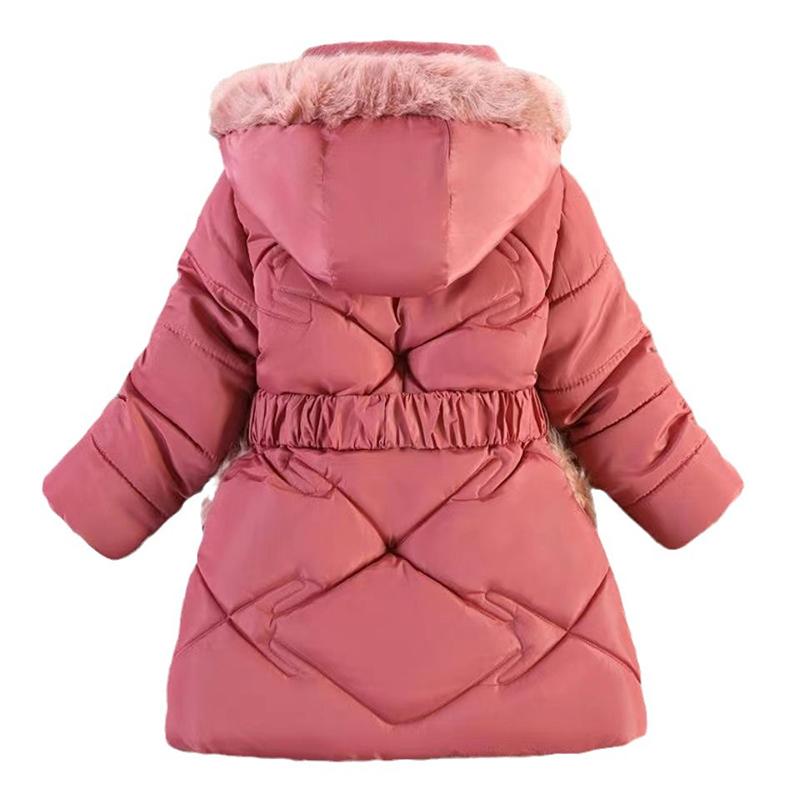 Giacca invernale per ragazza Giacca addensata per bambini Giacca invernale per bambini imbottita in cotone