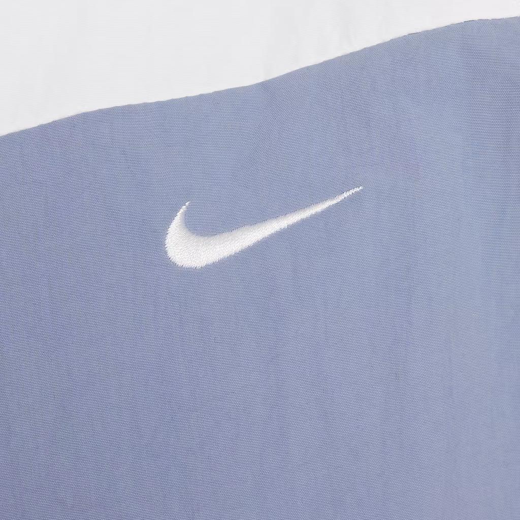 Nike Sportswear Logo Zip Woven Long Sleeve Jacket Kids Jackets Slate-Blue IF0602493