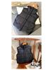 Kids' Winter 2025 Korean-Style Thick Down Vest for Girls