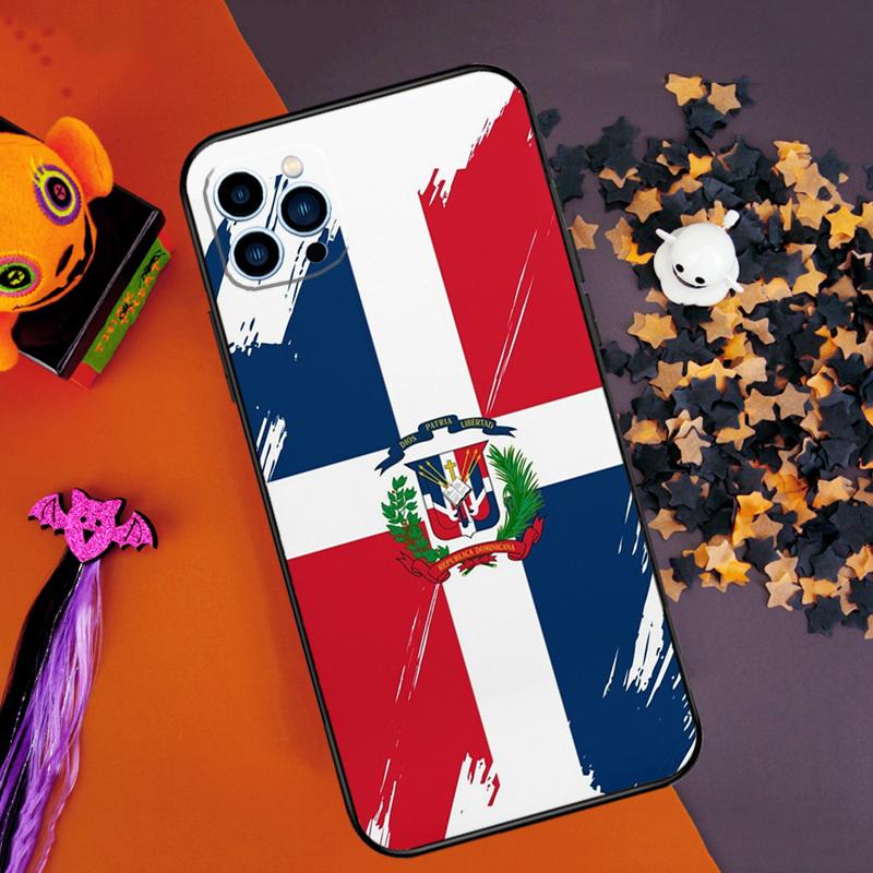 

Flag of Dominican Republic Bumper Case For iPhone 16 14 15 Pro Max 11 12 13 Pro Max Mini XR 16e 16 15 Plus Phone Cover iPhone 16e