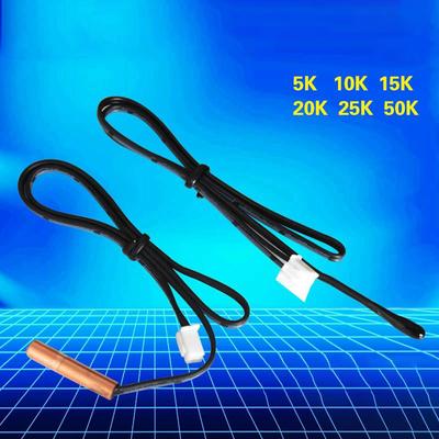 Air Conditioning Temperature Sensor 5K 10K 15K 20K 25K 50K Air Conditioner Tube Sensor Rubber Head Copper Head