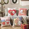 Cartoon Bubu & Dudu Lovely Pillow Case Comfort Sofa Bed Silky Elegant Invisible Zipper Decorative Cushion Cover
