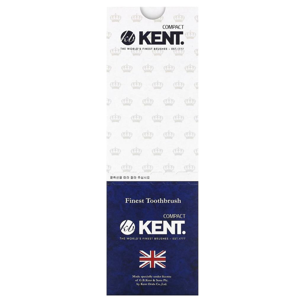 Kent, ultra soft toothbrush, compact, 6 toothbrushes