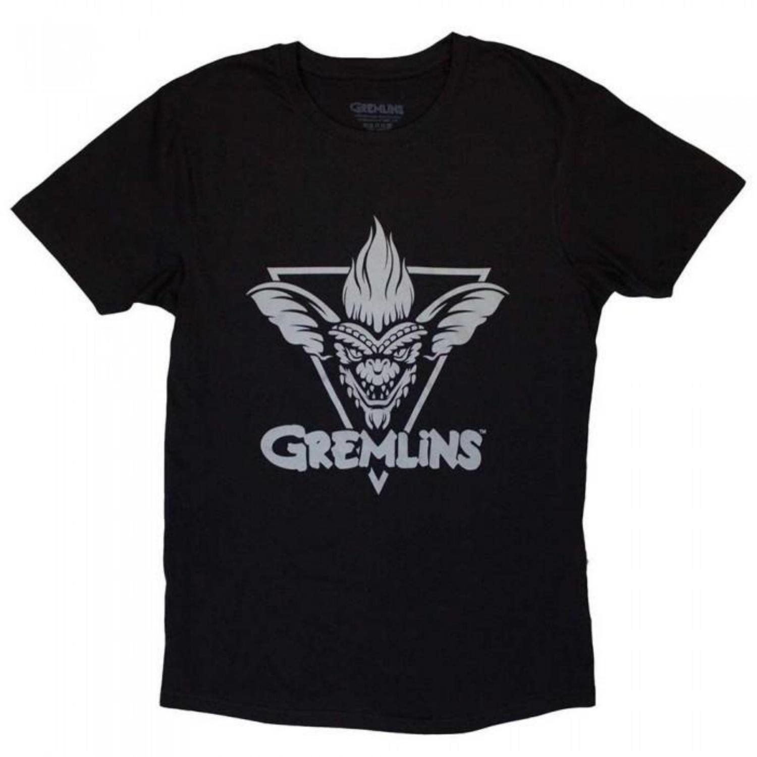 Gremlins Unisex Adult Triangle T-Shirt XXXXL