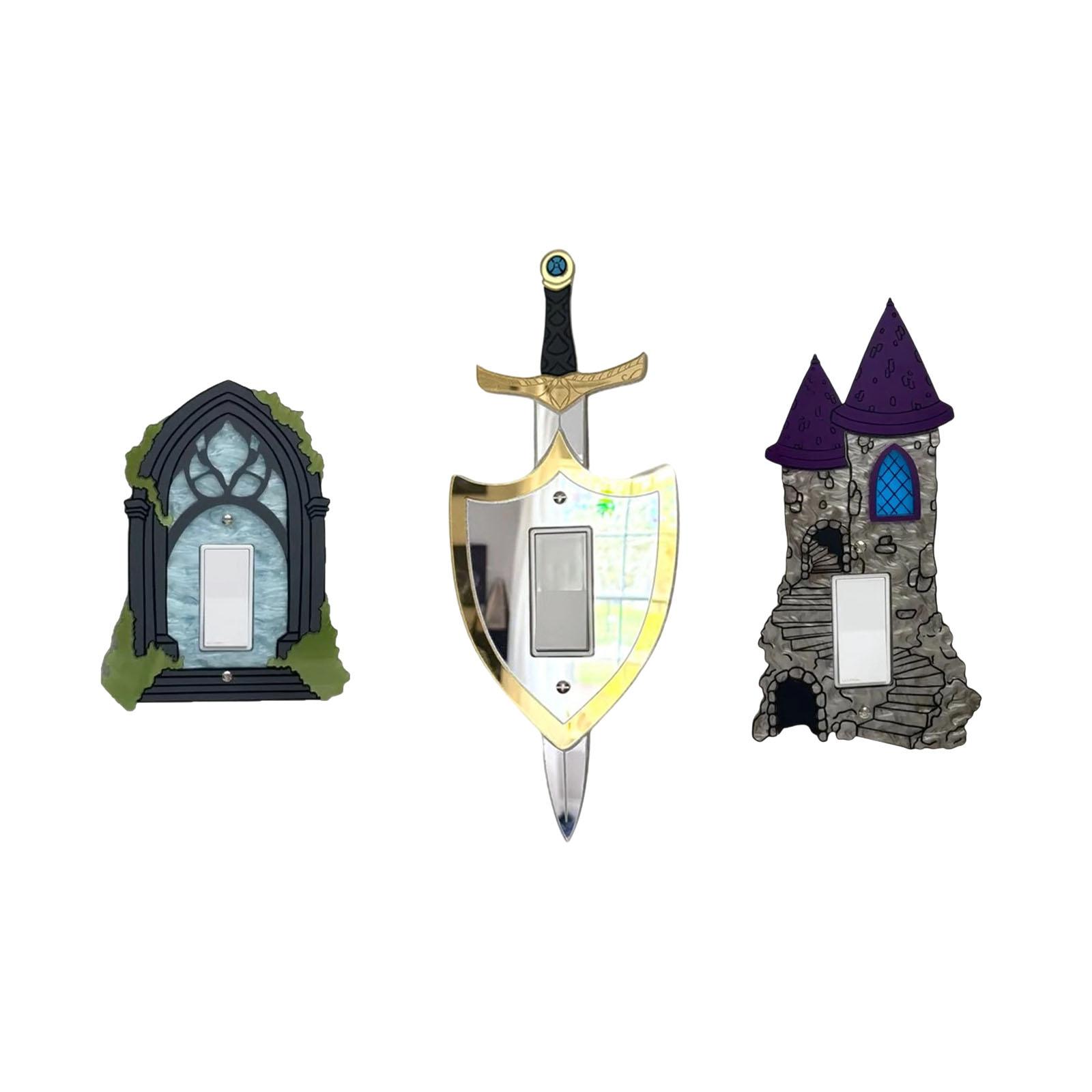 

Antasy Cover, Magical Castle Socket Cover, Christmas Decoration One Size