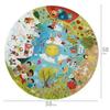 Puzzle rond Saisons - boppi - 150 pièces - Carton 100% recyclé - Diamètre 58cm
