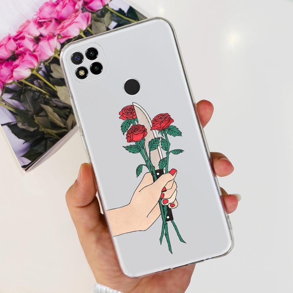 For Xiaomi Redmi 9C Case Cute Spaceman Soft Silicone Phone Case For Xiaomi Redmi 9C NFC 9 C Redmi9C Back Cover 6.53'' Funda Capa