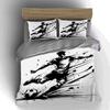 Soccer player and ball. Bedding sets Duvet cover sets Duvet covers Pillowcases(1 * Duvet Cover 2 * Pillowcases, without duvet insert)