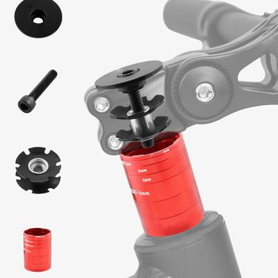 Aluminiumlegierung Fahrräder Steuersatz Spacer Fahrräder Vorderradgabel Unterlegscheibe Fahrrad Spacer Fahrrad Steuersatz Vorbau Unterlegscheibe für Mountainbike