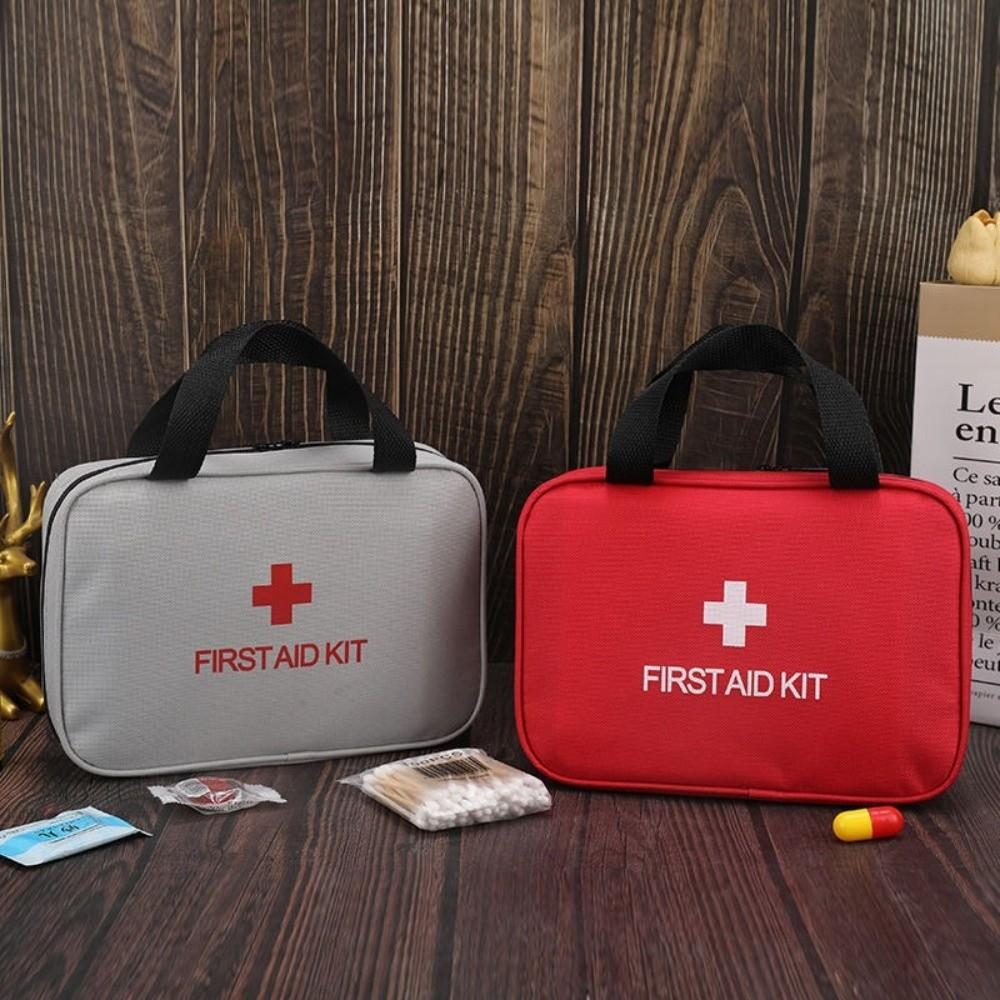 Zipper Medicine Storage Bag Large Capacity First Aid Bag Portable Medical Bag  Outdoor