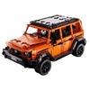 1/14 Technical Configurable RC Orange Off-road SUV Building Block MOC Construction Bricks Vehicle Toy Gift for Adults and Kids