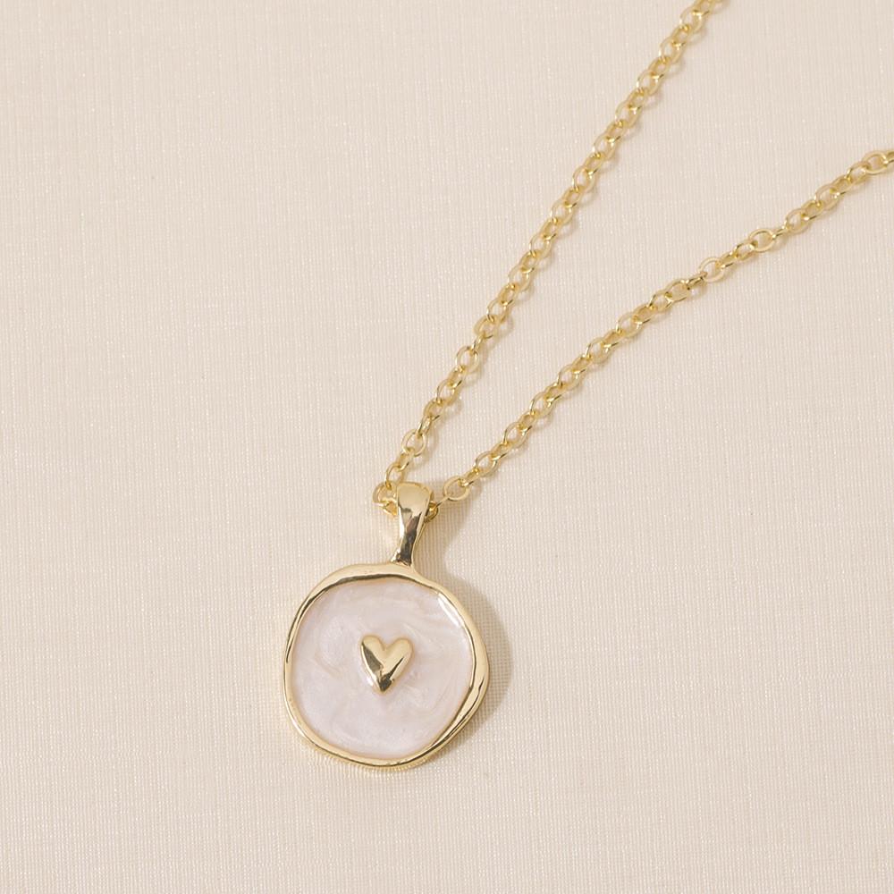 Trendy Alloy Heart Star Moon Earrings And Rings With Fashion Plated Necklace