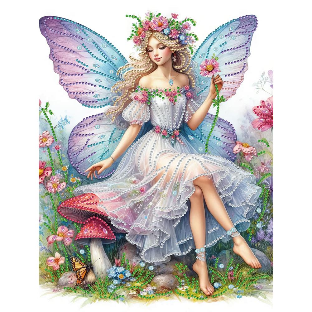 5D DIY Partial Special Shaped Drill Diamond Painting Kit Animal Halloween Decoration Christmas DIY Painting Decor 30/40X40/30CM