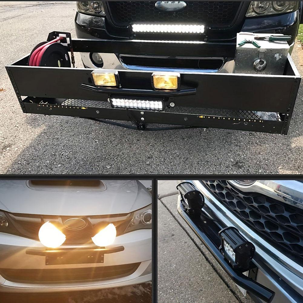 Držák SPZ pro auto Buggy Plus Držák pro přídavná světla Přední lišta Držák světla Univerzální Hliníkový Držák pro pomocná světla