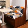 2Pcs/Set Printed Floral Rv Dinette Cushions Covers Spandex Armless Sofa Cover Outdoor Camper Car Bench Cover Furniture Protector