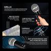 Wireless Dual Microphone Set for Karaoke, Stage, Home, and Outdoor Events