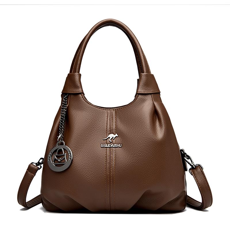 Genuine High Quality Leather Handbag Brand Women Shoulder Crossbody bags for Designer Female Messenger Bags Fashion Luxury Tote