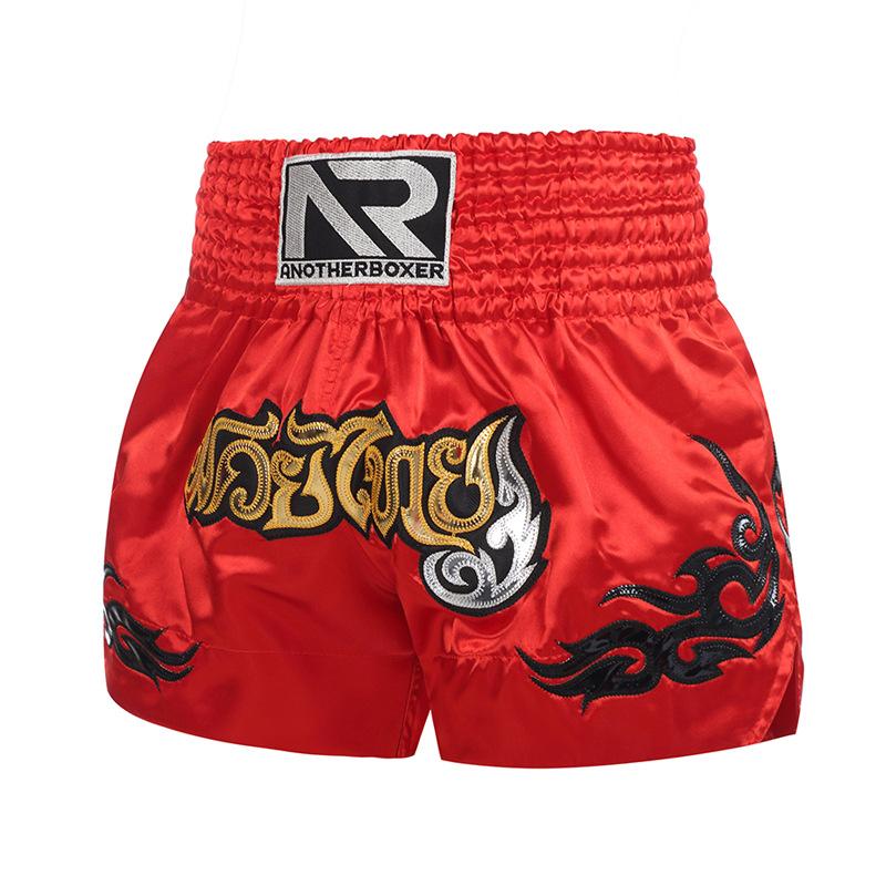 Thai Muay Shorts Men Training Kickboxing Sanda Boxing Shorts Mma Fighting MMA Pants for Kids Adult