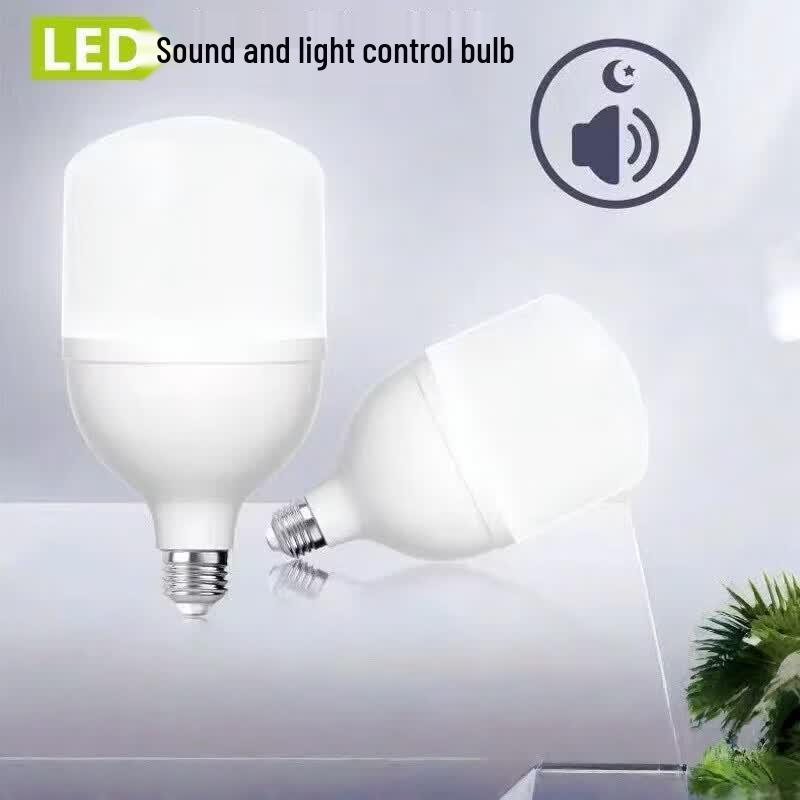 Lampadina LED E27 da 10W con Controllo Sonoro e Luminoso