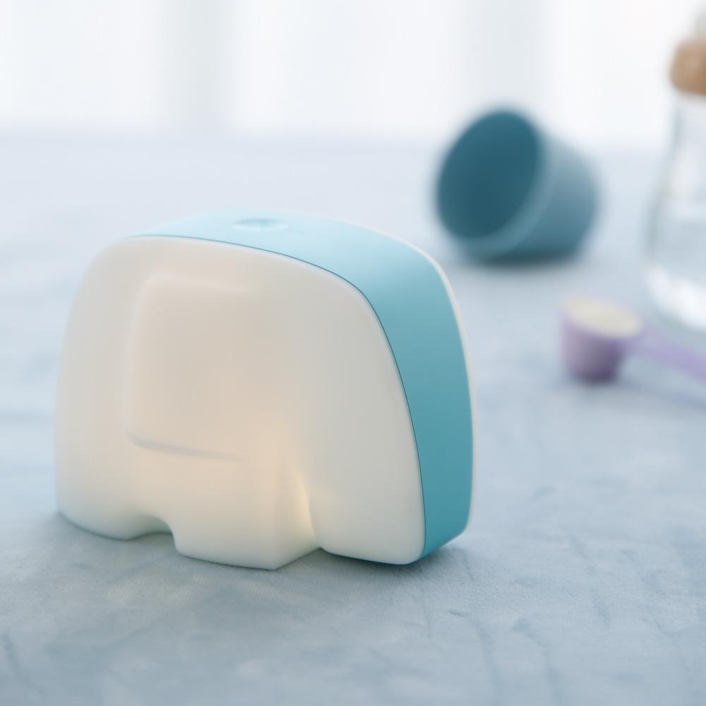 

Nonpolar Elephant Square Dimming Bed Cartoon Led Night Light Charging Usb синий