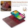 DG.MING for iPhone 16 Pro Max Case Detachable Split Leather Phone Cover