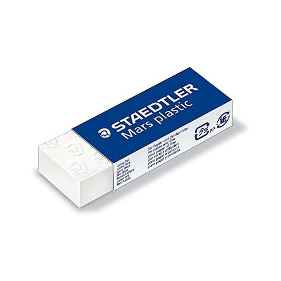 Staedtler Eraser for Mars Plastic Drafting 526 50 [Set of 3]