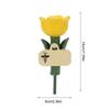 Flower Shape Bee Watering Station Colorful Resin Butterfly Drinking Bowl Pollinator Feeder for Garden Patio Yard Bee Saver
