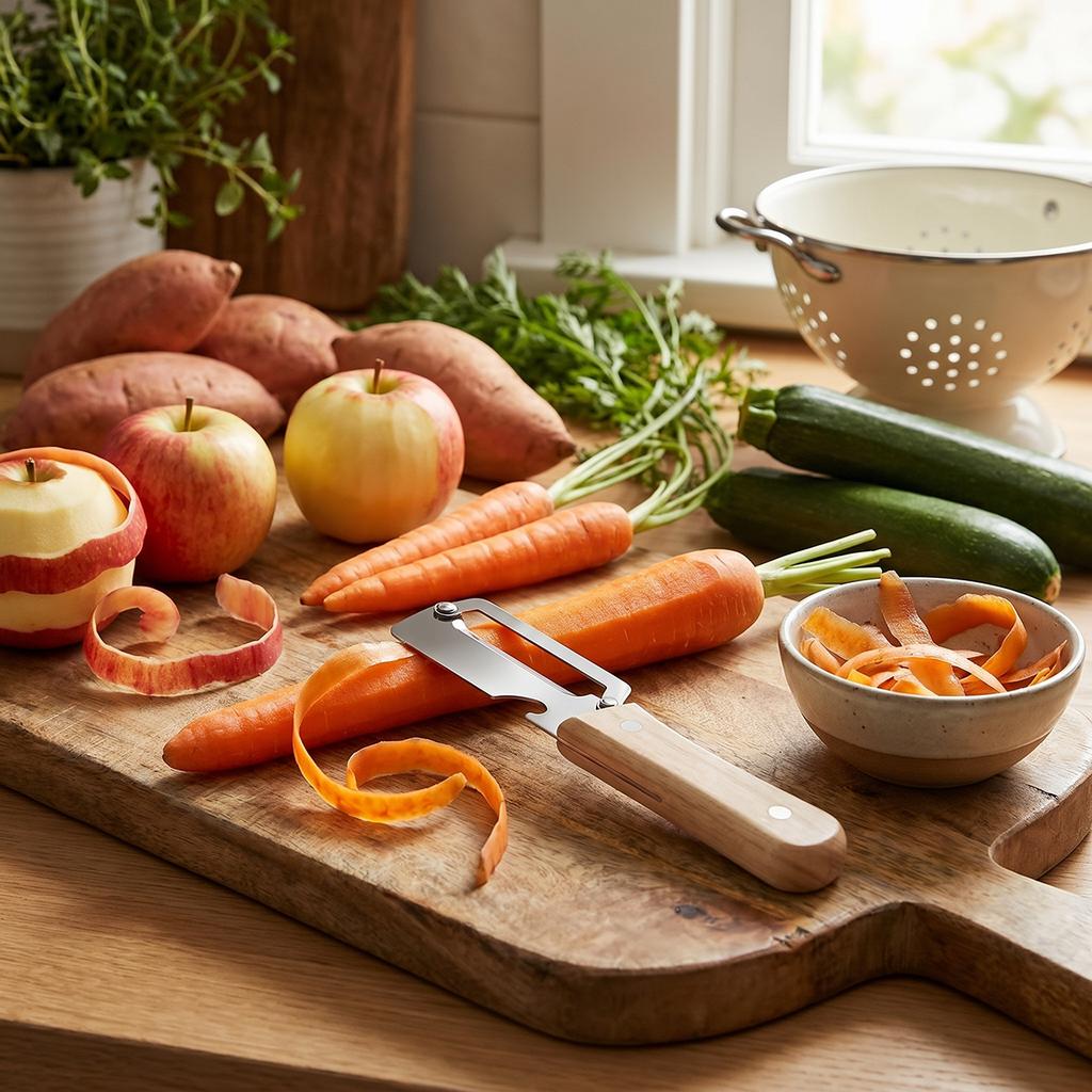 Ergonomic Multifunctional Vegetable Peeler for Kitchen Use - Efficient Peeling Tool for Vegetables And Fruits
