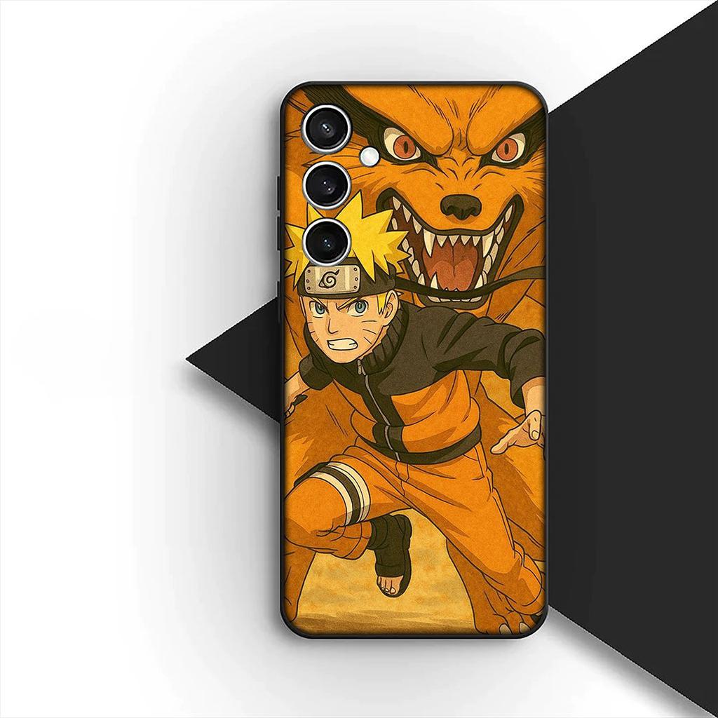 Minato Narutos Namikaze Sasuke Phone Case for Samsung Galaxy S20 S22 S21 FE Ultra Plus A07 A17 A15 A16 A25 A57 A37 Cover